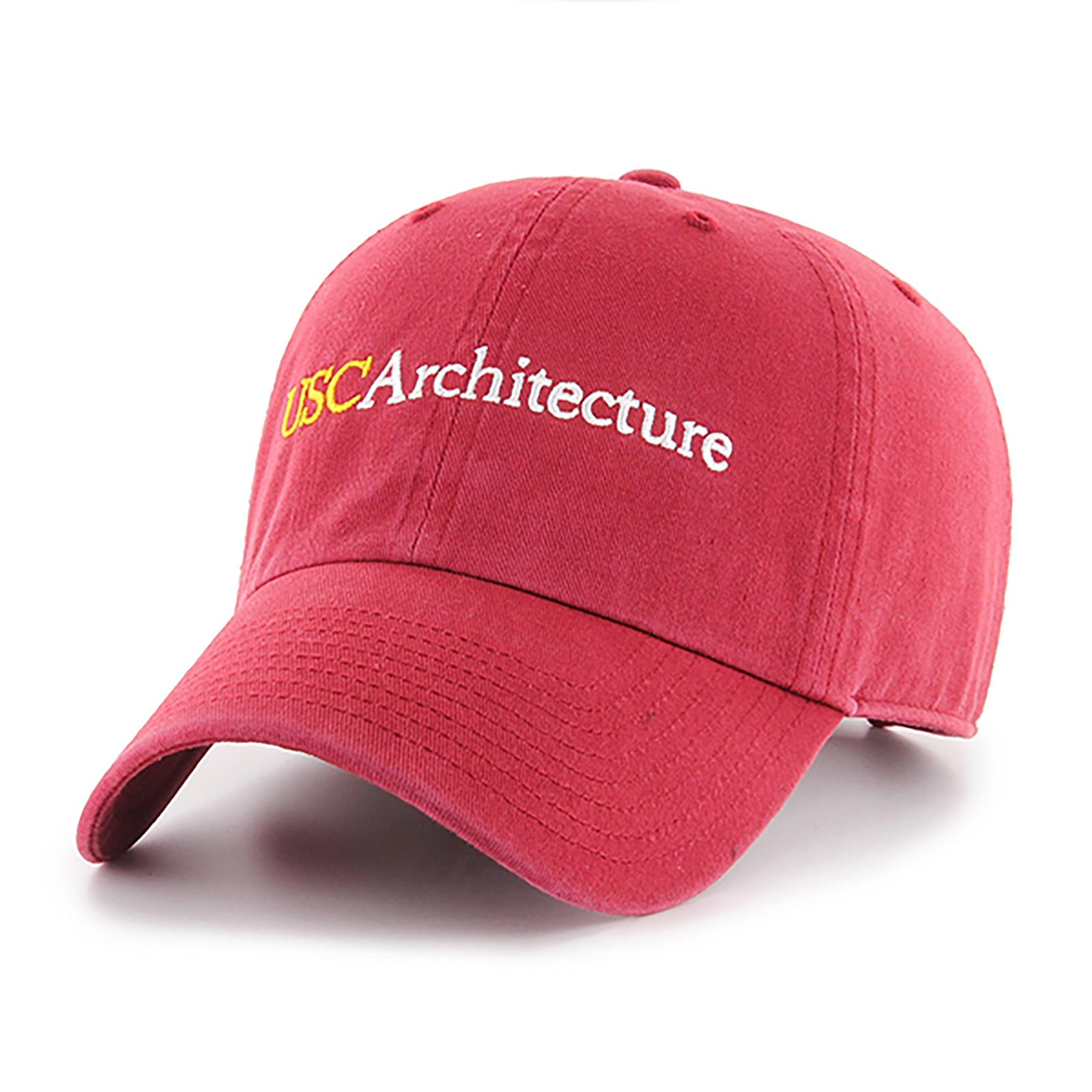 USC School of Architecture Cap Cardinal Fits All image01